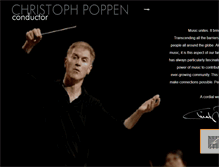 Tablet Screenshot of christophpoppen.com